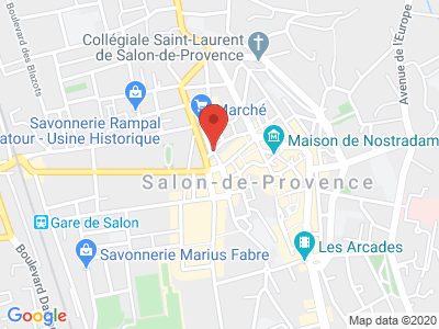 Plan Google Stage recuperation de points à Salon-de-Provence