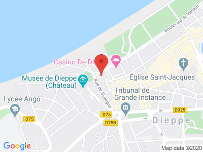 Plan Google Stage recuperation de points à Dieppe