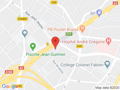 Plan Google Stage recuperation de points à Romainville proche de Drancy