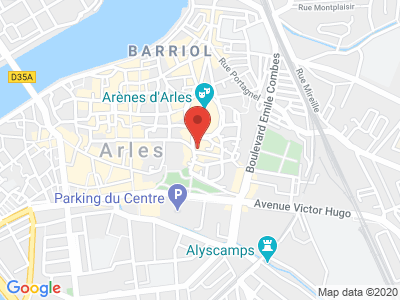 Plan Google Stage recuperation de points à Arles
