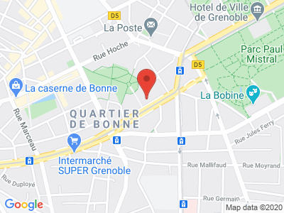 Plan Google Stage recuperation de points à Grenoble