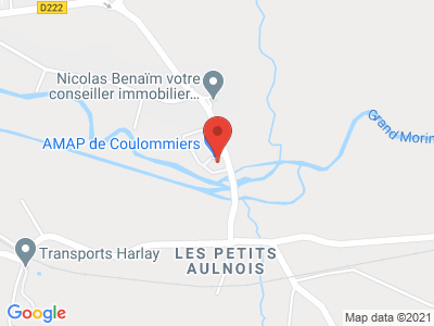 Plan Google Stage recuperation de points à Coulommiers proche de Château-Thierry