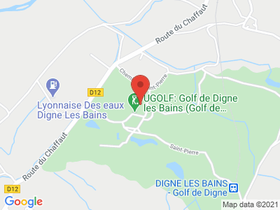 Plan Google Stage recuperation de points à Digne-les-Bains proche de Gap