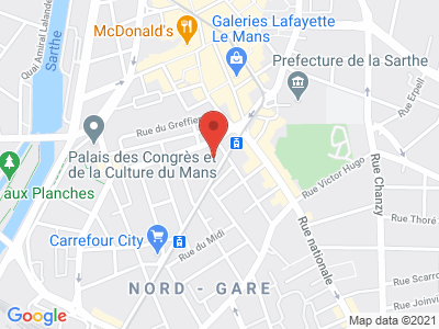 Plan Google Stage recuperation de points à Le Mans