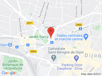 Plan Google Stage recuperation de points à Dijon