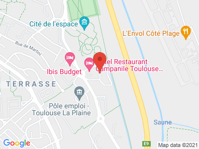 Plan Google Stage recuperation de points à Toulouse proche de Balma