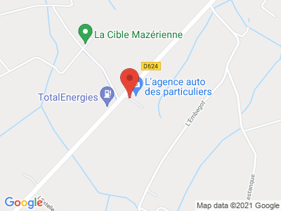 Plan Google Stage recuperation de points à Mazères proche de Castelnaudary