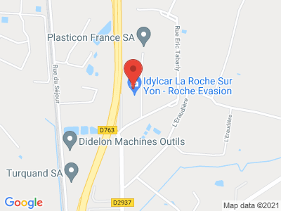Plan Google Stage recuperation de points à Dompierre-sur-Yon proche de Chauvigny