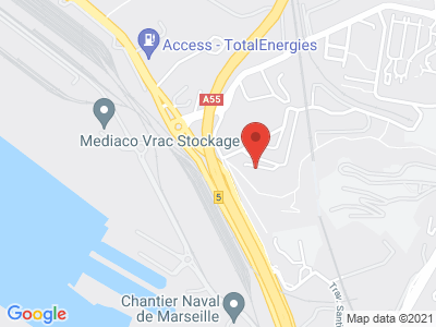 Plan Google Stage recuperation de points à Marseille proche de La Ciotat