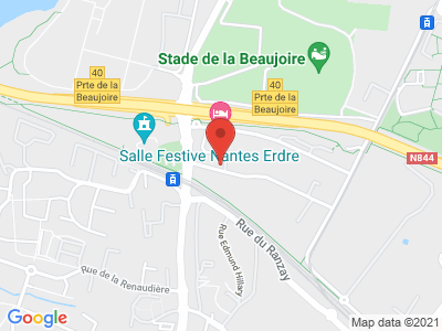 Plan Google Stage recuperation de points à Nantes proche de Rezé
