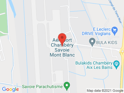 Plan Google Stage recuperation de points à Viviers-du-Lac proche de Chambéry