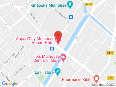Plan Google Stage recuperation de points à Mulhouse proche de Kingersheim
