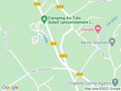 Plan Google Stage recuperation de points à Forcalquier proche de Sainte-Tulle