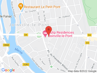 Plan Google Stage recuperation de points à Joinville-le-Pont