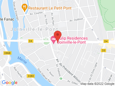 Plan Google Stage recuperation de points à Joinville-le-Pont proche de Nogent-sur-Marne