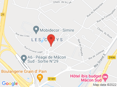 Plan Google Stage recuperation de points à Mâcon
