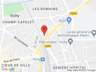 Plan Google Stage recuperation de points à Vichy