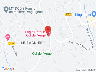 Plan Google Stage recuperation de points à Draguignan proche de Trans-en-Provence