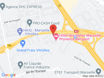 Plan Google Stage recuperation de points à Vitrolles proche de Port-de-Bouc