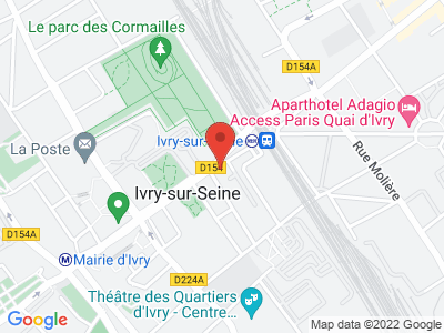 Plan Google Stage recuperation de points à Ivry-sur-Seine