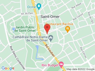 Plan Google Stage recuperation de points à Saint-Omer