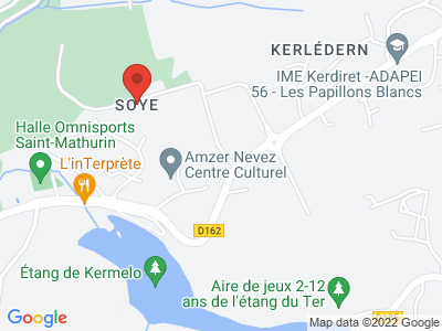 Plan Google Stage recuperation de points à Ploemeur proche de Lorient