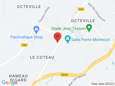 Plan Google Stage recuperation de points à Cherbourg-Octeville