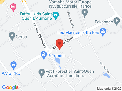 Plan Google Stage recuperation de points à Saint-Ouen-l'Aumône proche de Chambly