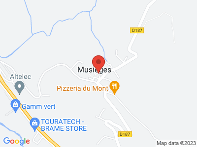 Plan Google Stage recuperation de points à Musièges proche de Annecy-le-Vieux