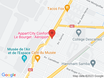 Plan Google Stage recuperation de points à Le Blanc-Mesnil proche de Roissy-en-France