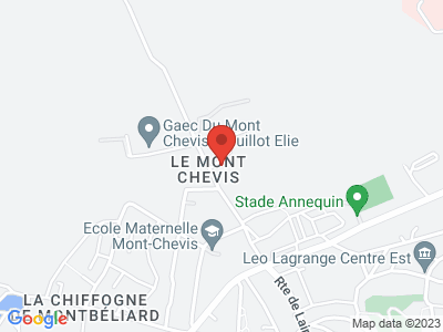 Plan Google Stage recuperation de points à Montbéliard proche de Belfort