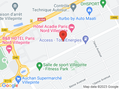 Plan Google Stage recuperation de points à Tremblay-en-France