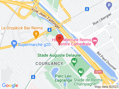 Plan Google Stage recuperation de points à Reims