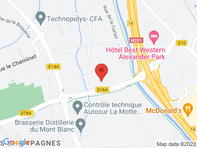 Plan Google Stage recuperation de points à Chambéry