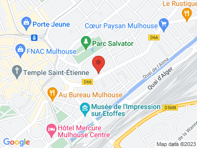 Plan Google Stage recuperation de points à Mulhouse