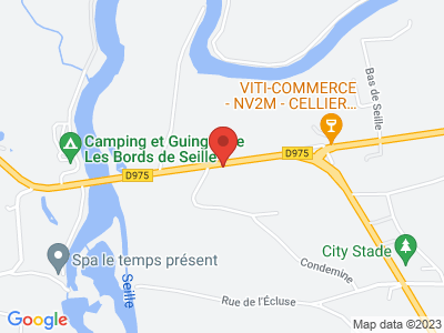 Plan Google Stage recuperation de points à Brienne proche de Chalon-sur-Saône