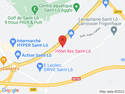 Plan Google Stage recuperation de points à Saint-Lô