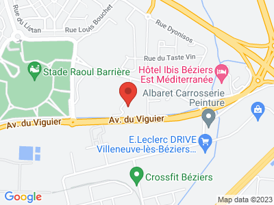 Plan Google Stage recuperation de points à Béziers