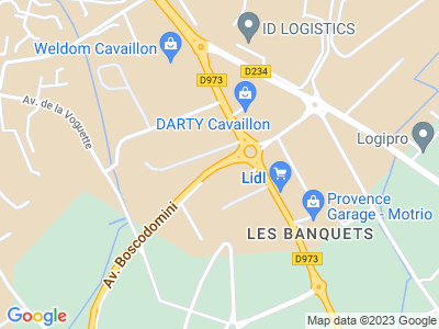 Plan Google Stage recuperation de points à Cavaillon