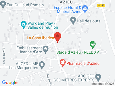 Plan Google Stage recuperation de points à Genas proche de Décines-Charpieu
