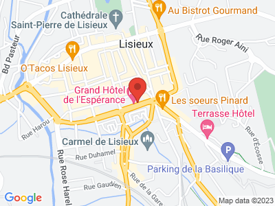 Plan Google Stage recuperation de points à Lisieux