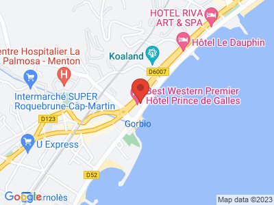 Plan Google Stage recuperation de points à Menton