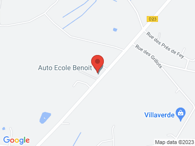 Plan Google Stage recuperation de points à Louhans proche de Chalon-sur-Saône
