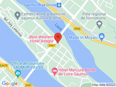 Plan Google Stage recuperation de points à Saumur