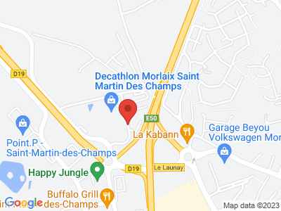 Plan Google Stage recuperation de points à Morlaix