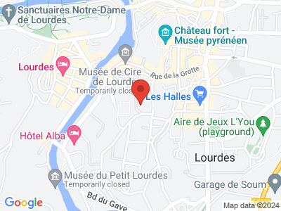 Plan Google Stage recuperation de points à Lourdes