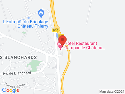 Plan Google Stage recuperation de points à Château-Thierry proche de Essômes-sur-Marne