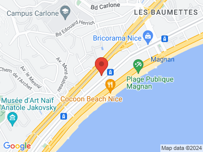 Plan Google Stage recuperation de points à Nice