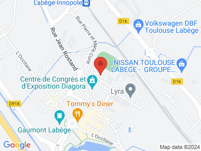 Plan Google Stage recuperation de points à Labège proche de Castelnaudary