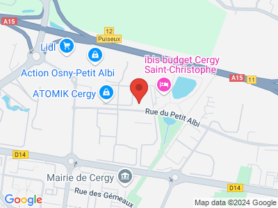 Plan Google Stage recuperation de points à Cergy